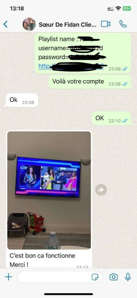 Nikon IPTV WhatsApp Support Chat Proof 6
